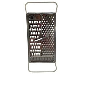 Vintage Foley All In One Stainless Steel Cheese Grater Multi Slicer Made in USA